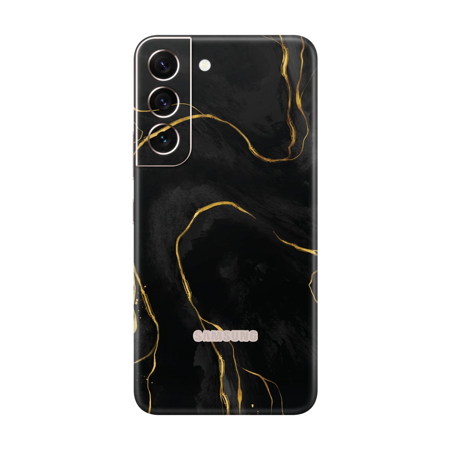 Folie de protectie Samsung Galaxy S22 Plus, eSkins Signature, Skin Golden Onyx