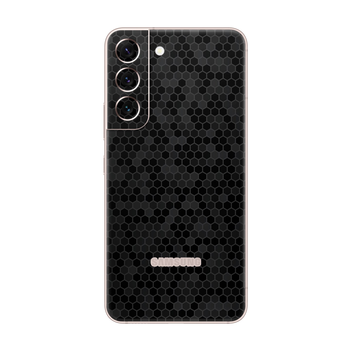Folie de protectie Samsung Galaxy S22 Plus, eSkins Elegans, Skin Honeycomb Negru