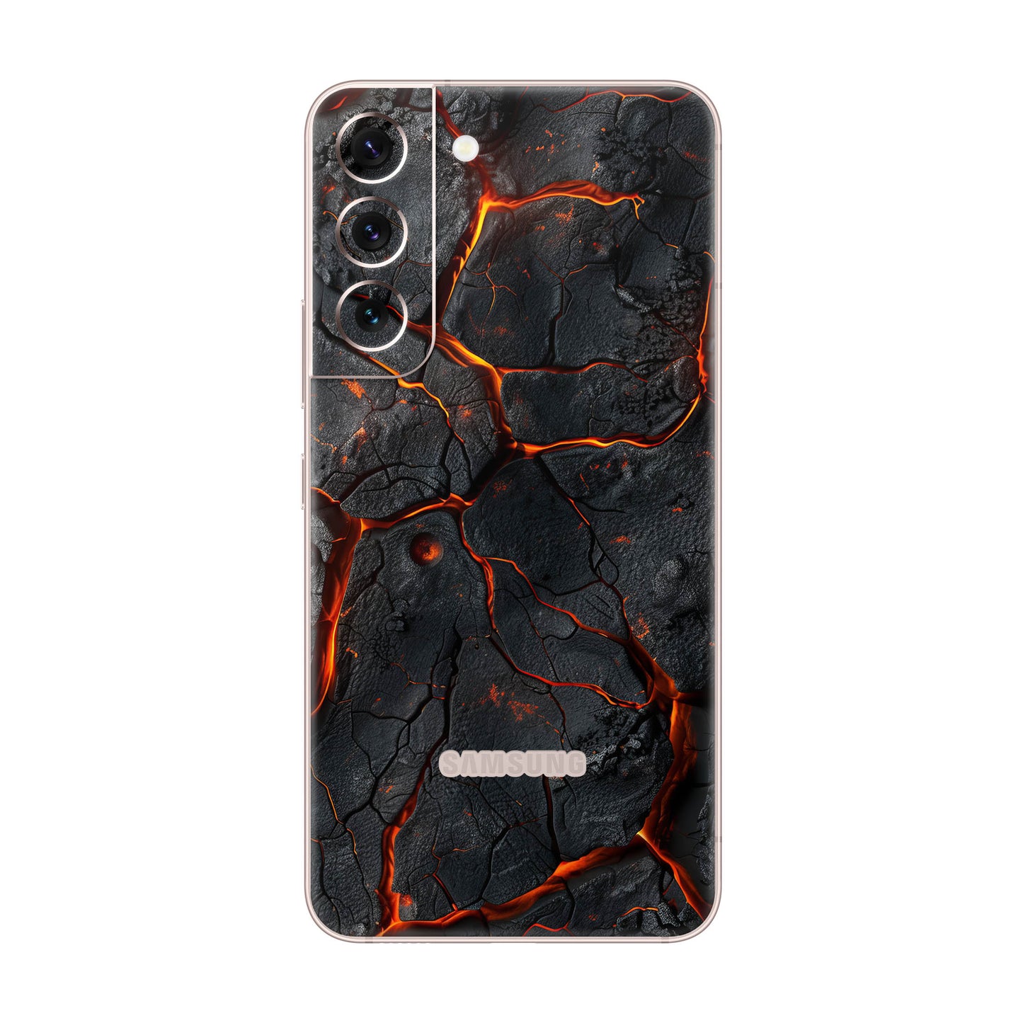 Folie de protectie Samsung Galaxy S22 Plus, eSkins Signature, Skin Inferno Crust