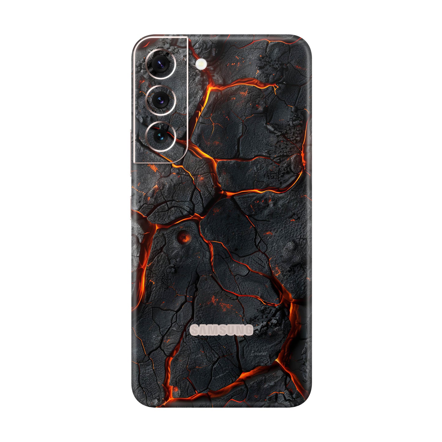 Folie de protectie Samsung Galaxy S22 Plus, eSkins Signature, Skin Inferno Crust