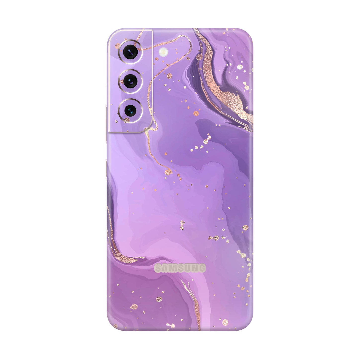 Folie de protectie Samsung Galaxy S22 Plus, eSkins Signature, Skin Lavender Swirl