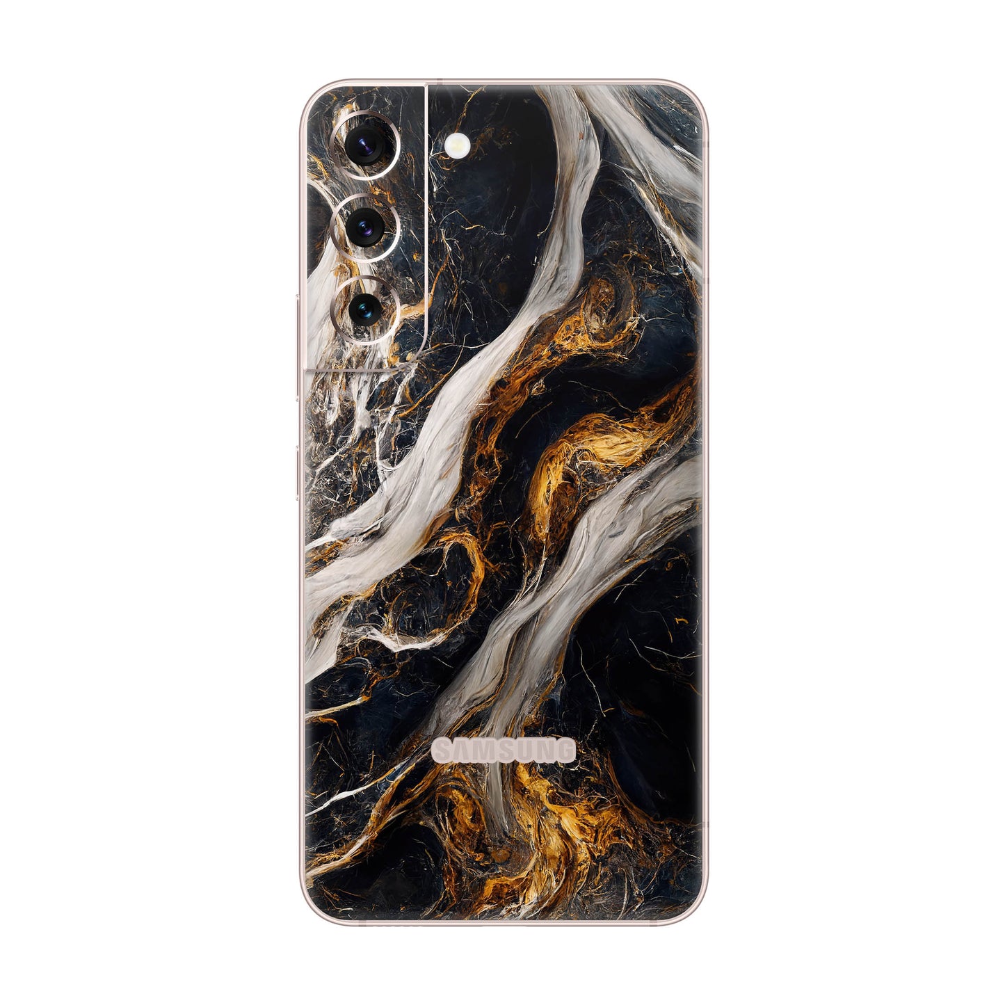 Folie de protectie Samsung Galaxy S22 Plus, eSkins Signature, Skin Luxe Nebula