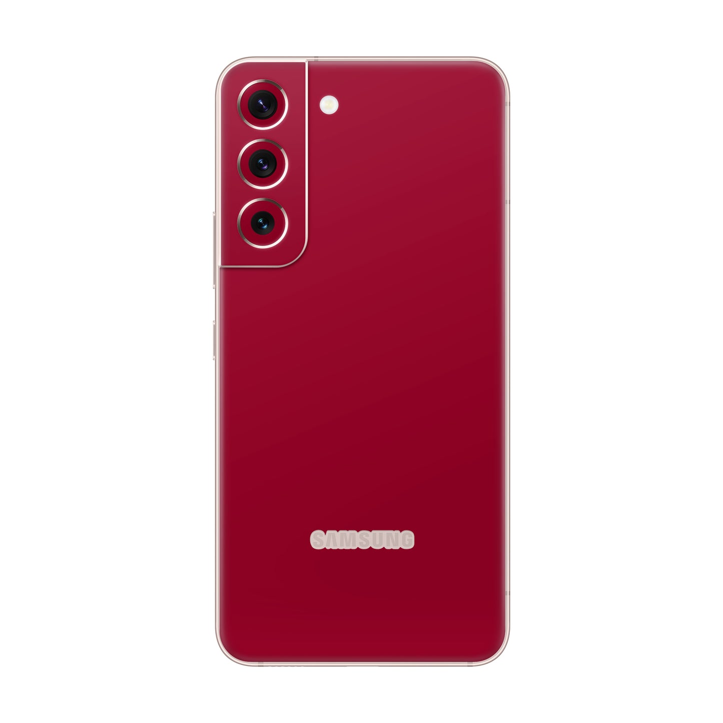 Folie de protectie Samsung Galaxy S22 Plus, eSkins Unique, Skin Mat Rosu