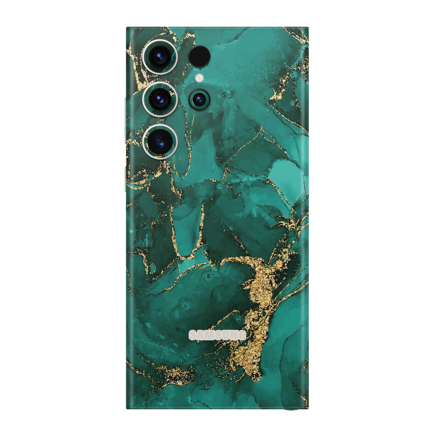 Folie de protectie Samsung Galaxy S22 Ultra, eSkins Signature, Ethereal Green