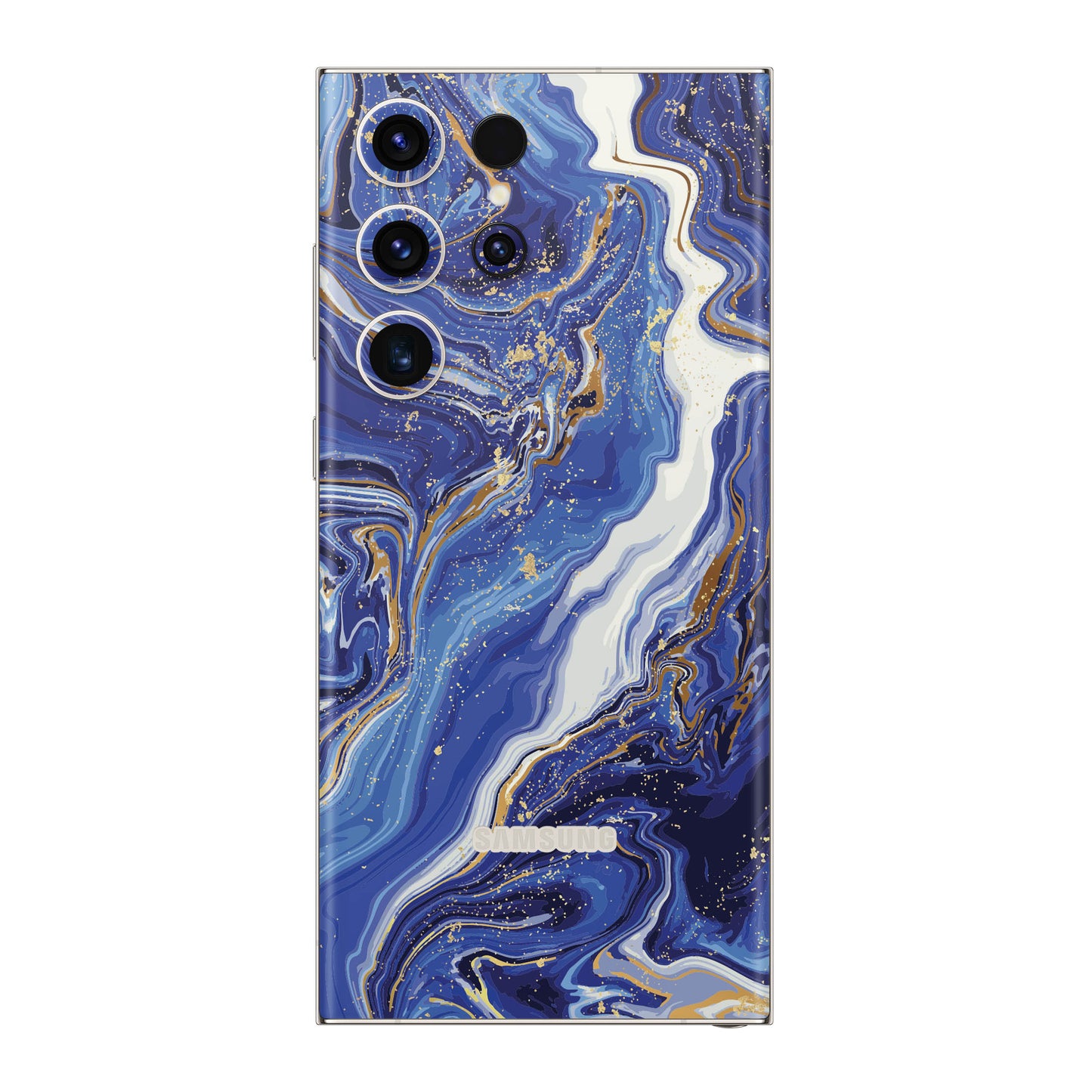 Folie de protectie Samsung Galaxy S22 Ultra, eSkins Signature, Skin Stellar Drift