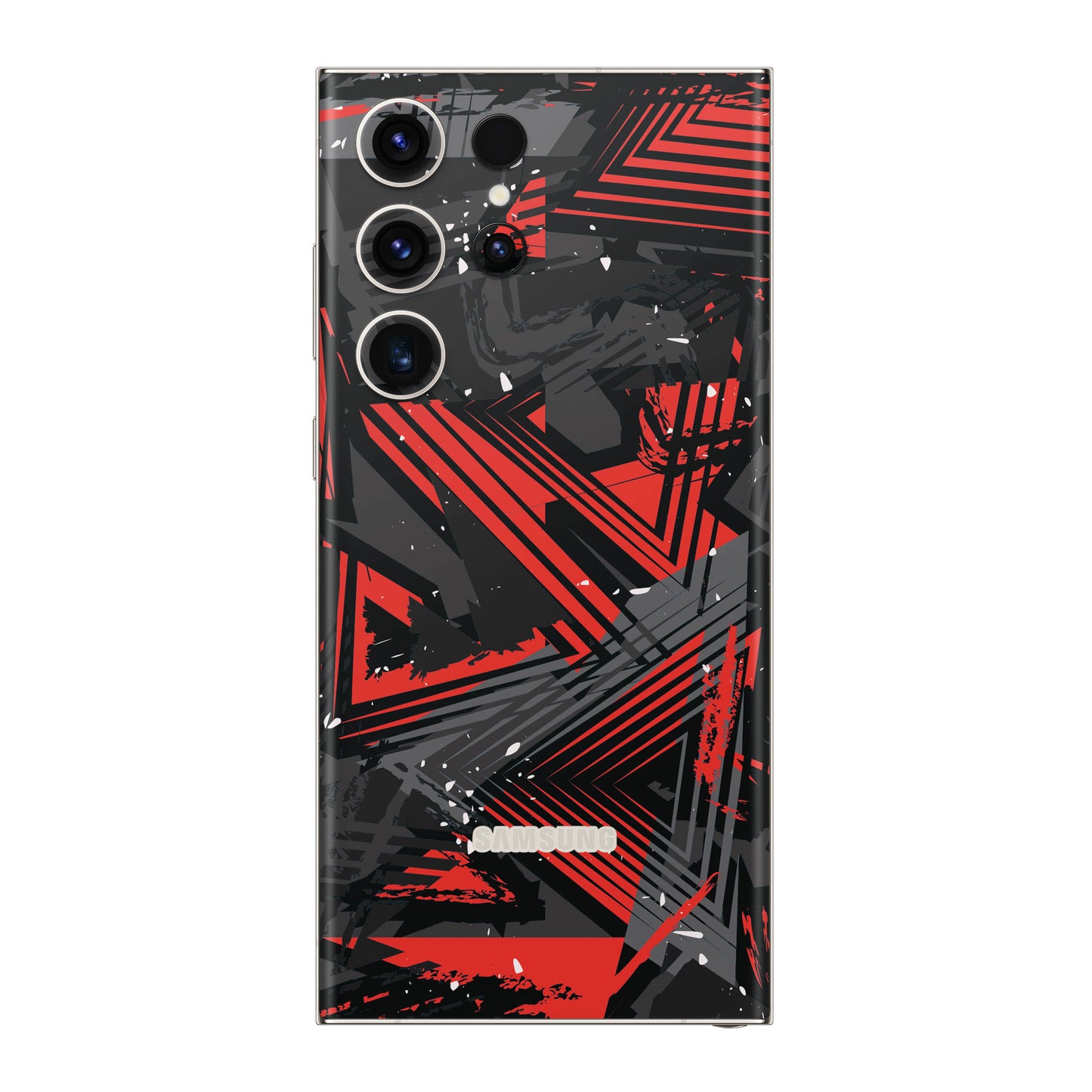 Folie de protectie Samsung Galaxy S22 Ultra, eSkins Signature, Skin Urban Assault