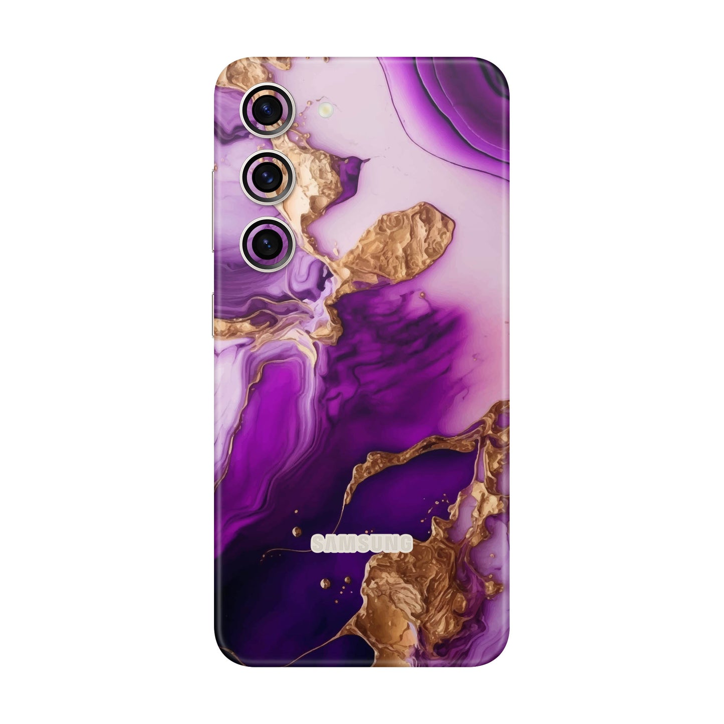 Folie de protectie Samsung Galaxy S23 FE, eSkins Signature, Skin Amethyst Dream