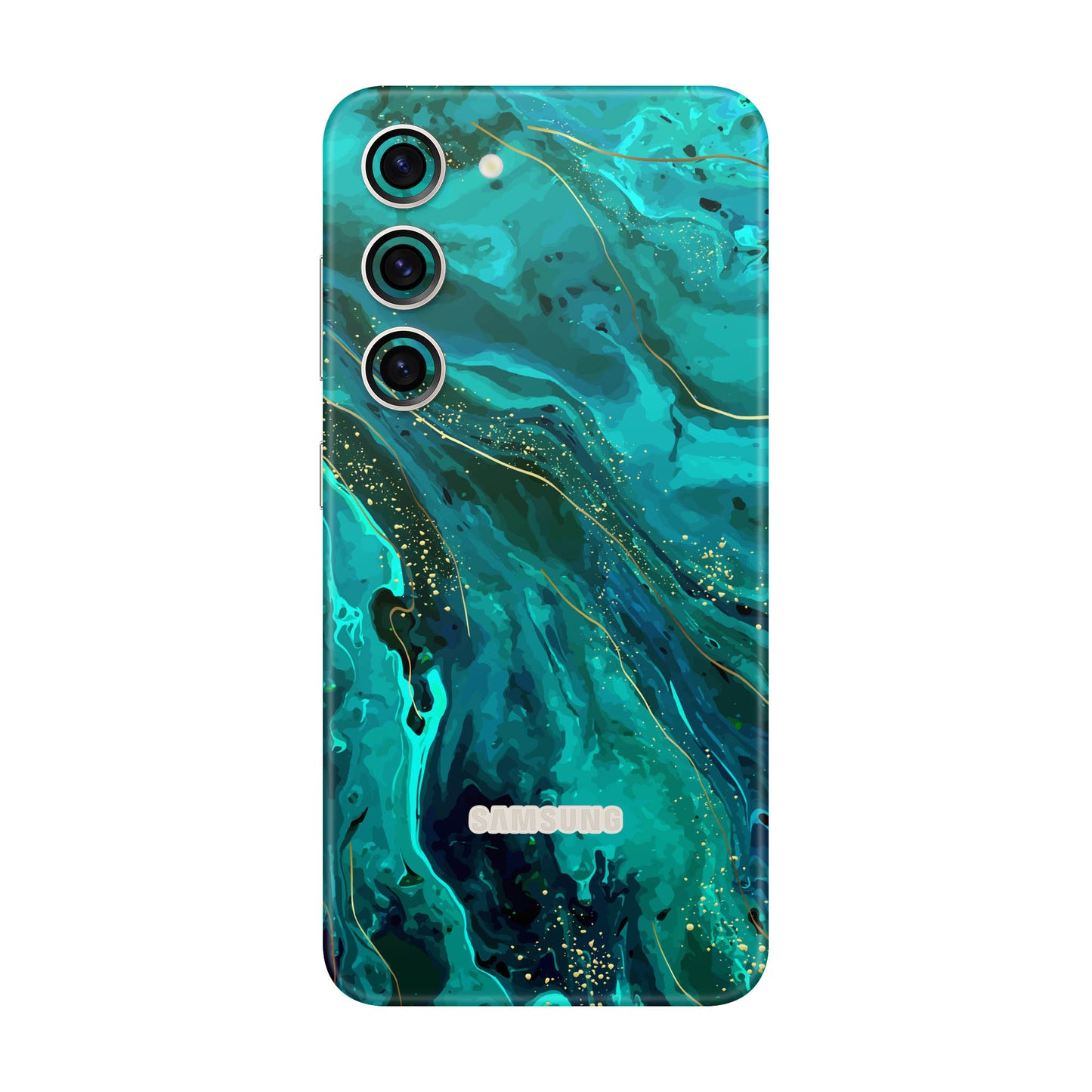 Folie de protectie Samsung Galaxy S23 FE, eSkins Signature, Skin Celestial Lagoon