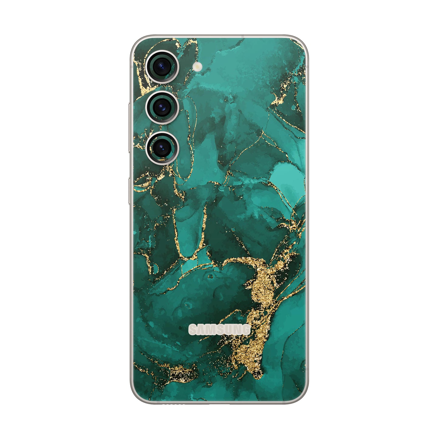 Folie de protectie Samsung Galaxy S23 FE, eSkins Signature, Ethereal Green