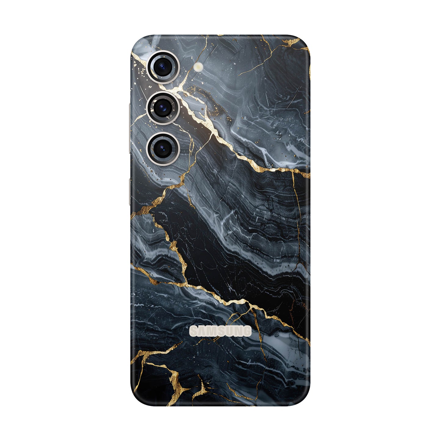 Folie de protectie Samsung Galaxy S23 FE, eSkins Signature, Skin Gilded Abyss