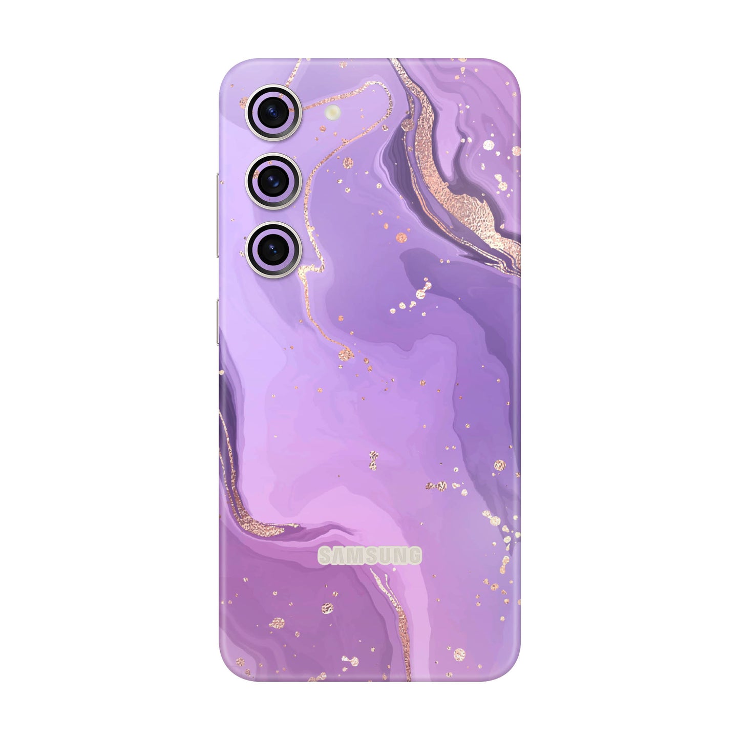 Folie de protectie Samsung Galaxy S23 FE, eSkins Signature, Skin Lavender Swirl