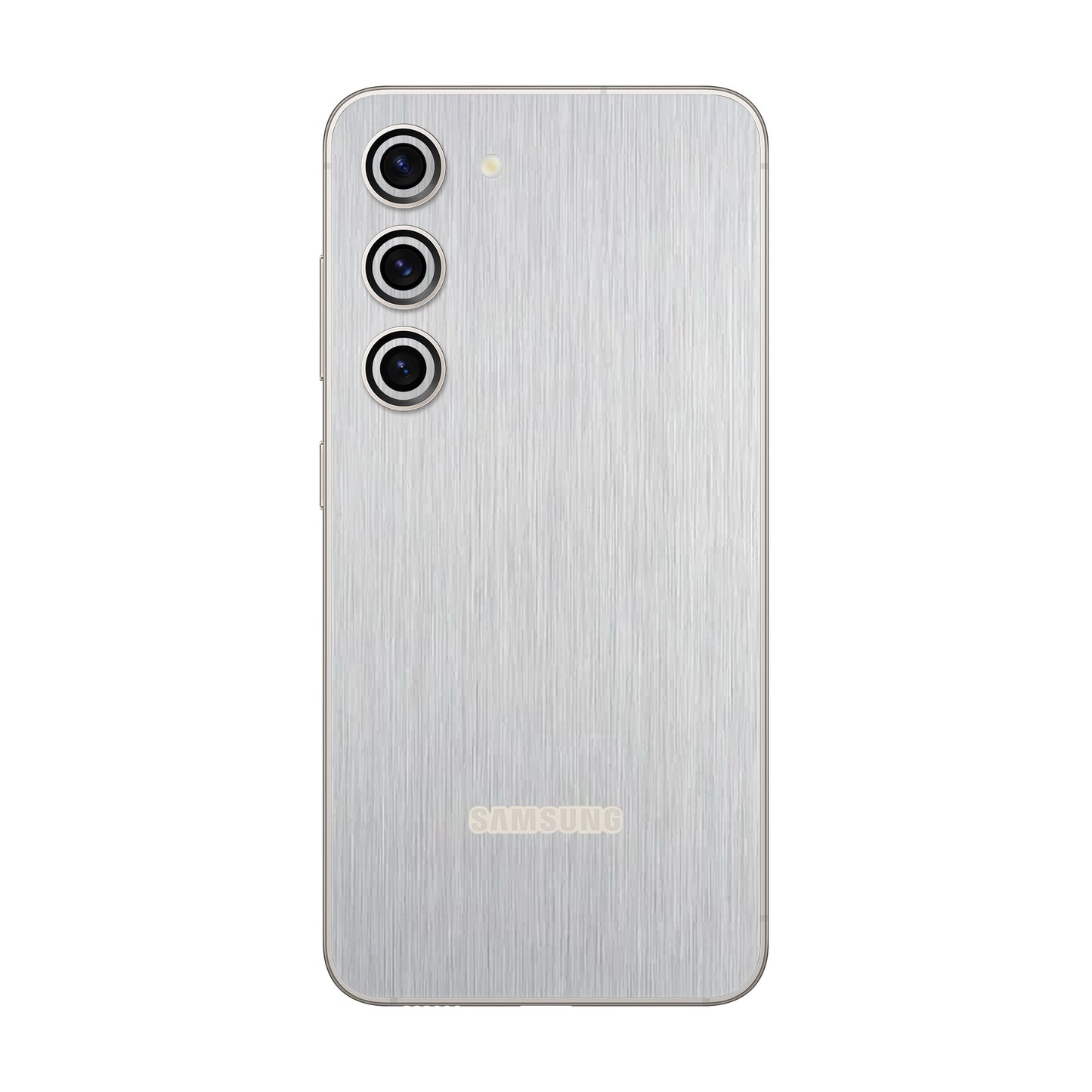Folie de protectie Samsung Galaxy S23 FE, eSkins Elegans, Skin Metalic Gri