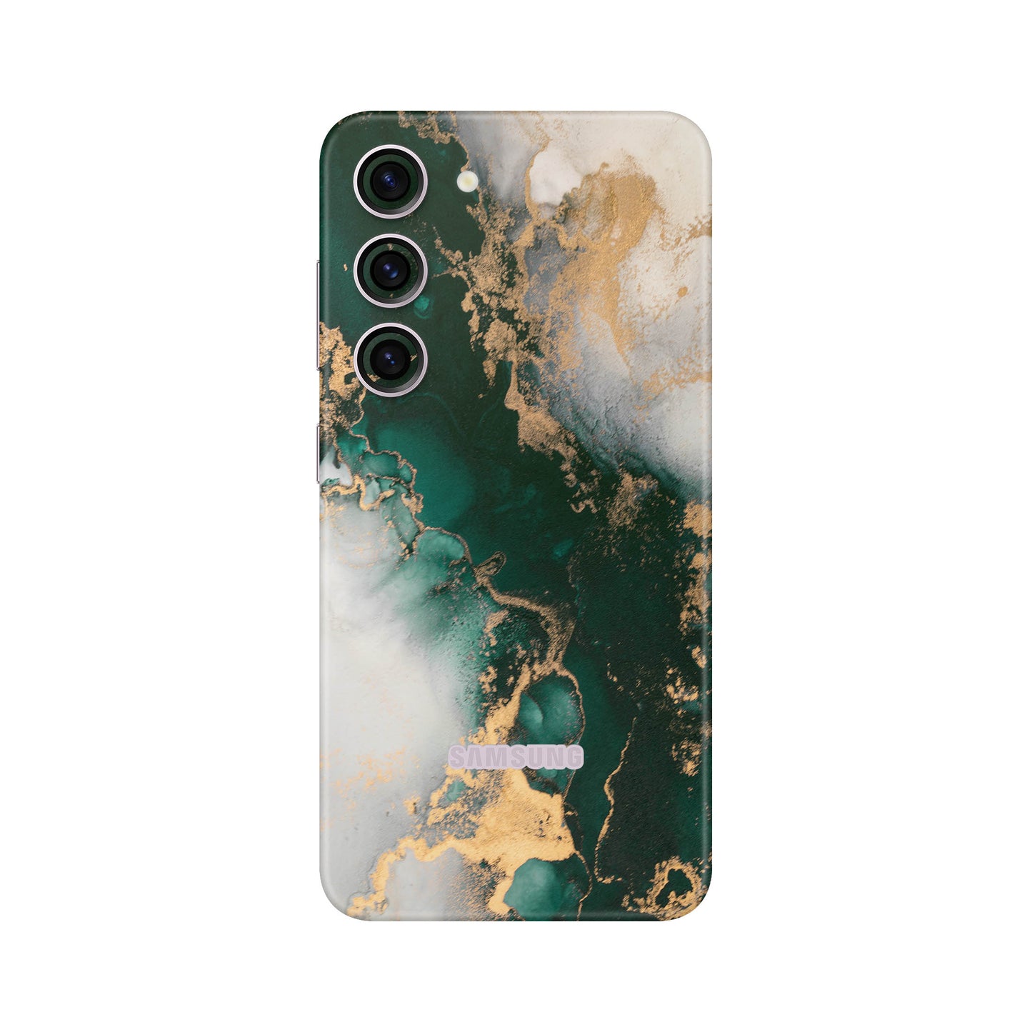 Folie de protectie Samsung Galaxy S23, eSkins Signature, Forest Mist