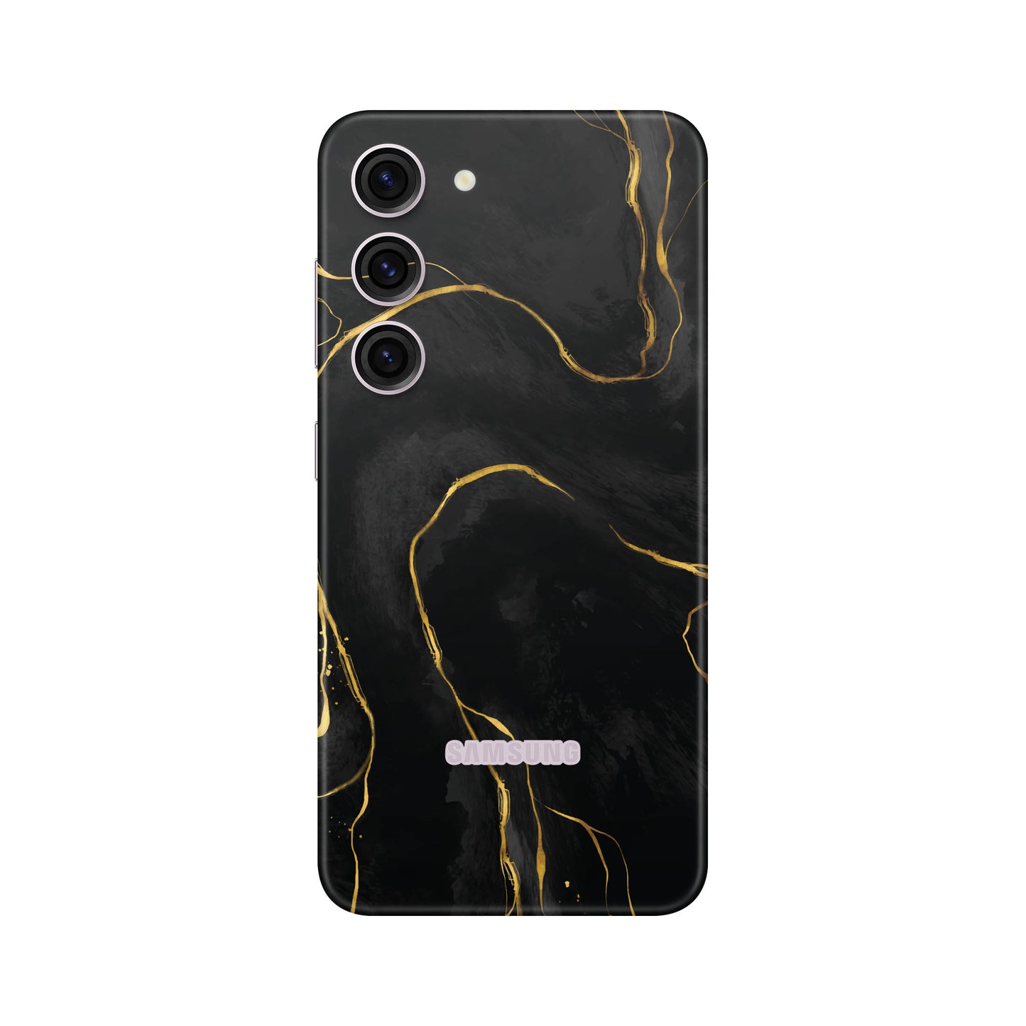 Folie de protectie Samsung Galaxy S23, eSkins Signature, Skin Golden Onyx