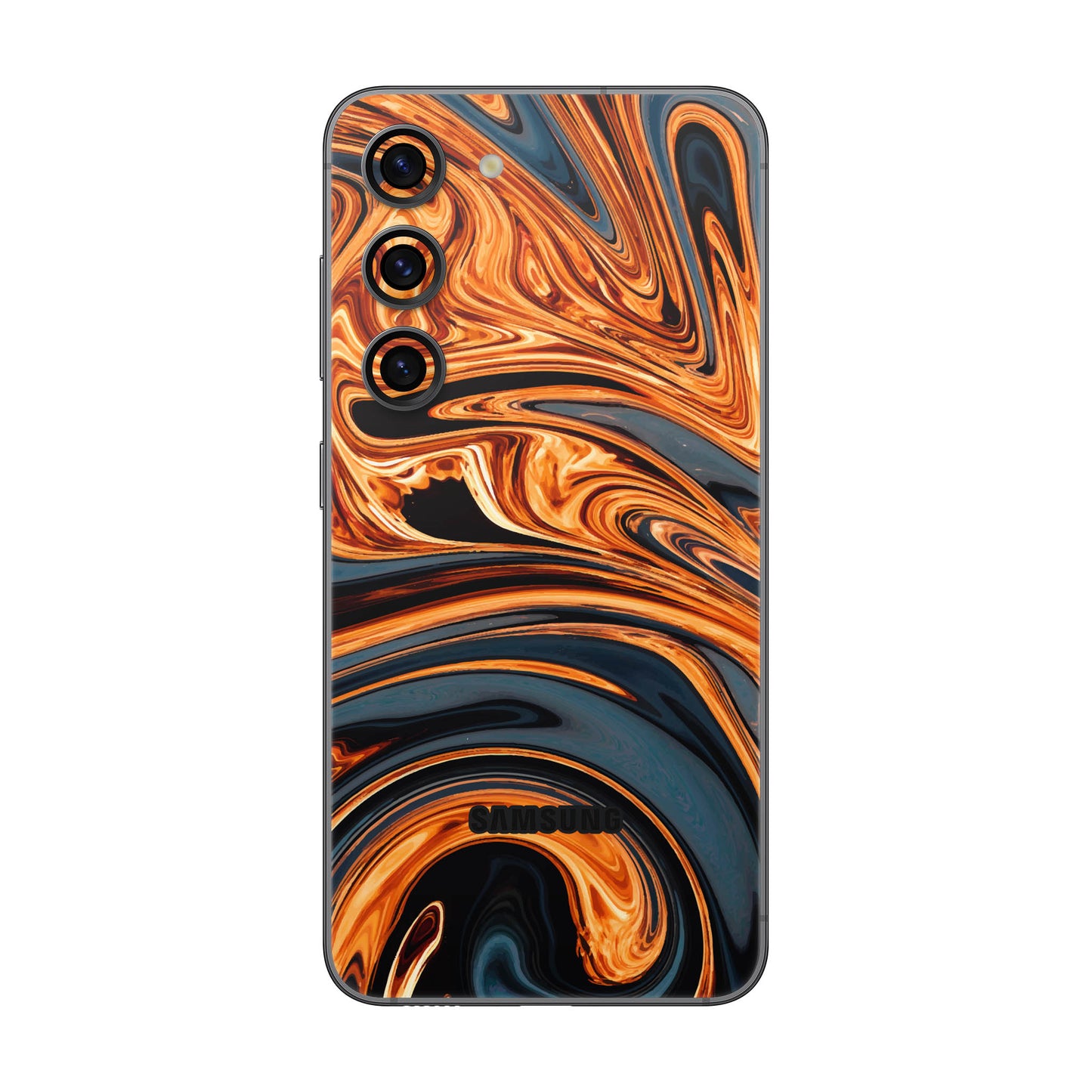 Folie de protectie Samsung Galaxy S23 Plus, eSkins Signature, Skin Amber Blaze