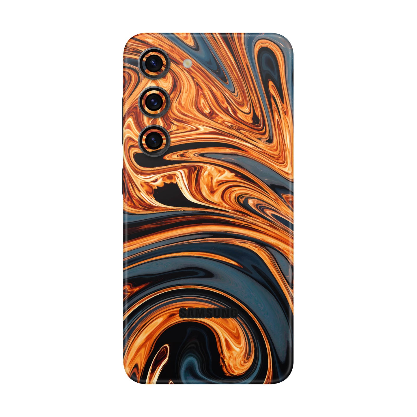 Folie de protectie Samsung Galaxy S23 Plus, eSkins Signature, Skin Amber Blaze