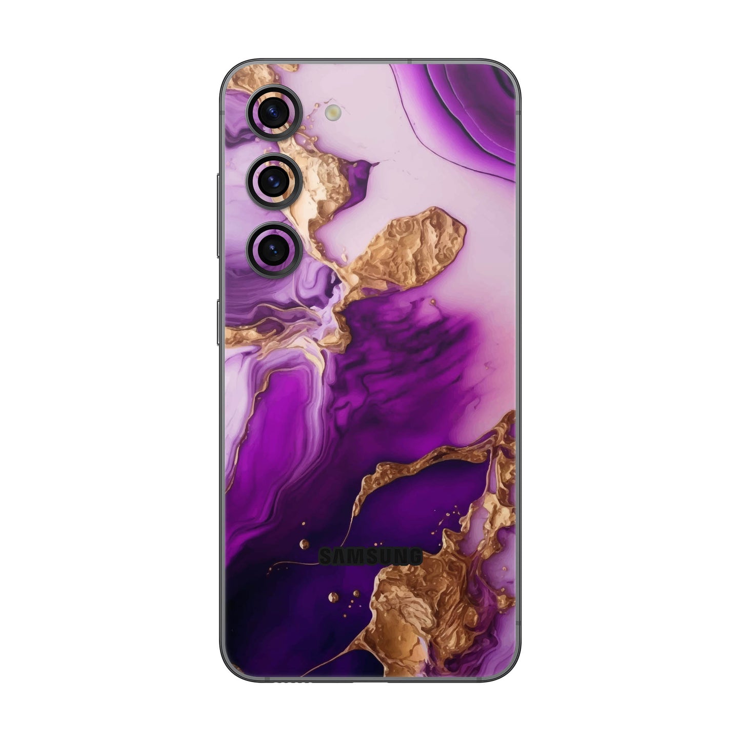 Folie de protectie Samsung Galaxy S23 Plus, eSkins Signature, Skin Amethyst Dream