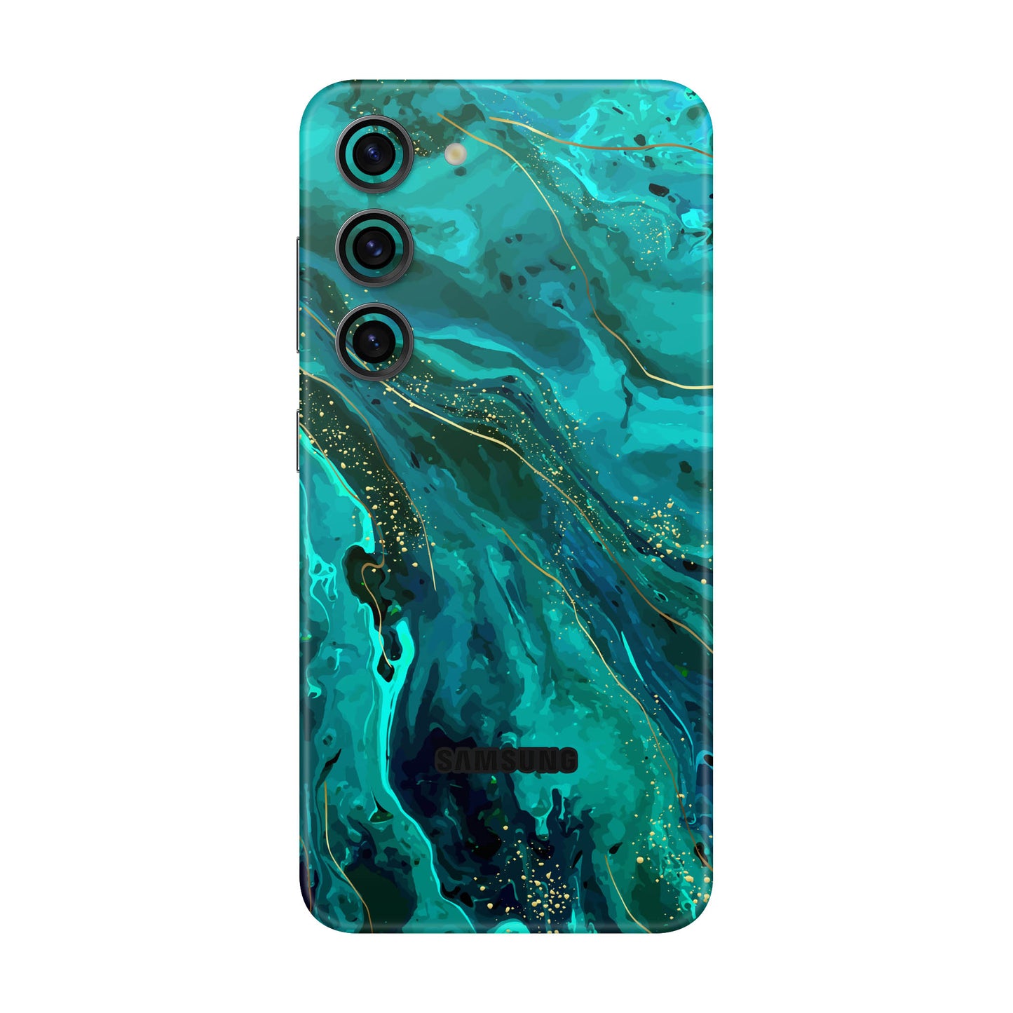 Folie de protectie Samsung Galaxy S23 Plus, eSkins Signature, Skin Celestial Lagoon