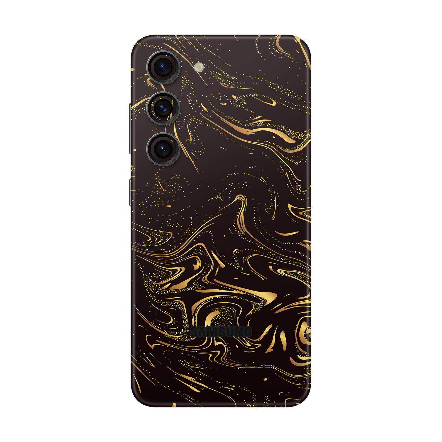 Folie de protectie Samsung Galaxy S23 Plus, eSkins Signature, Golden Noir