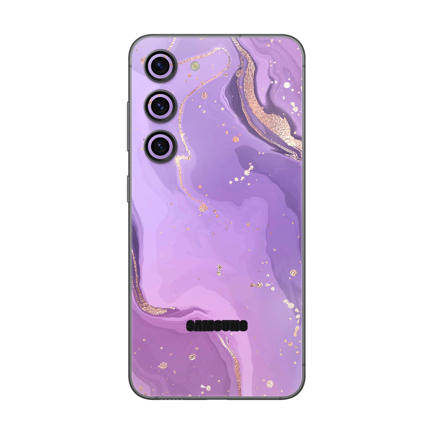 Folie de protectie Samsung Galaxy S23 Plus, eSkins Signature, Skin Lavender Swirl