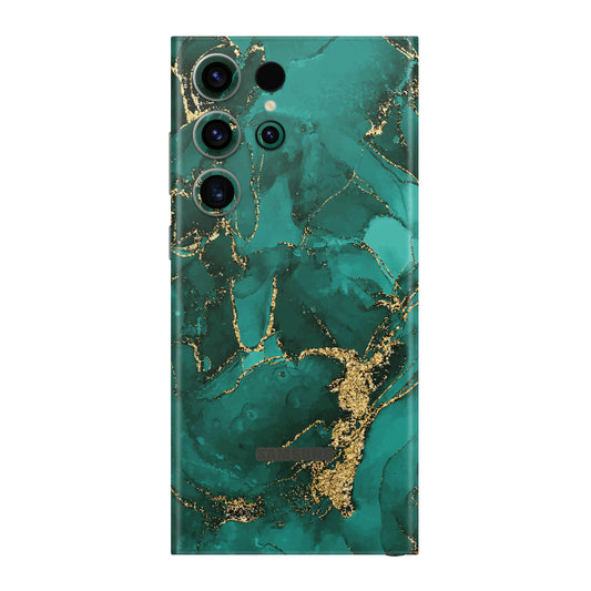 Folie de protectie Samsung Galaxy S23 Ultra, eSkins Signature, Ethereal Green
