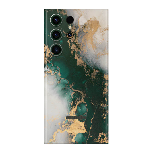 Folie de protectie Samsung Galaxy S23 Ultra, eSkins Signature, Forest Mist