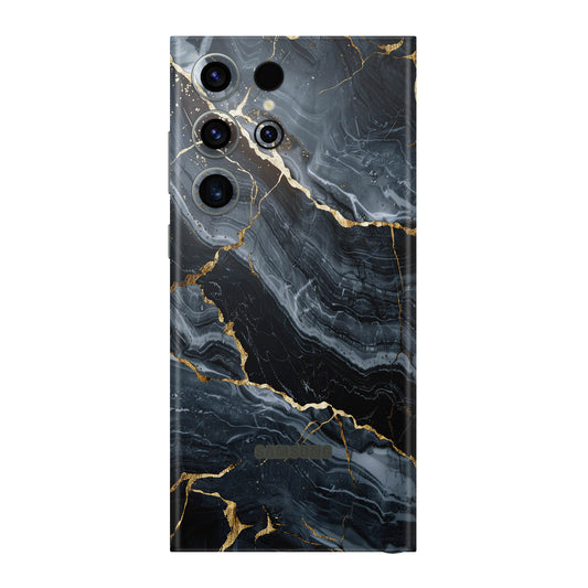 Folie de protectie Samsung Galaxy S23 Ultra, eSkins Signature, Skin Gilded Abyss