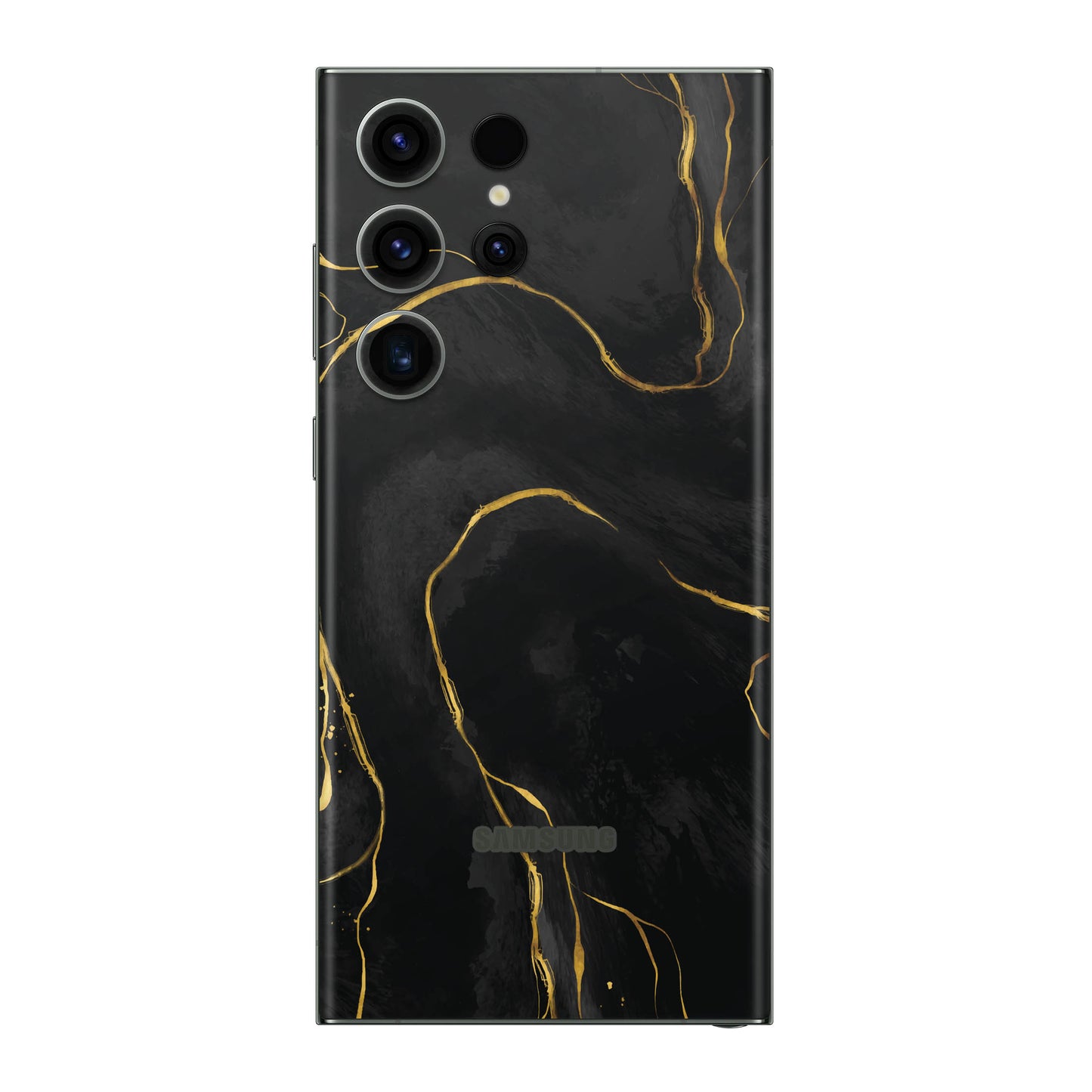 Folie de protectie Samsung Galaxy S23 Ultra, eSkins Signature, Skin Golden Onyx