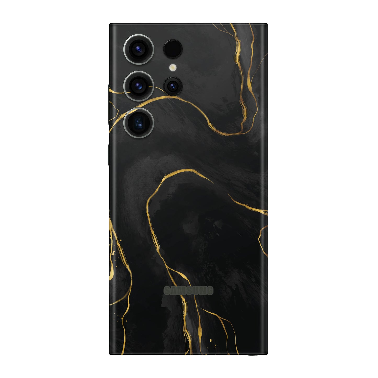 Folie de protectie Samsung Galaxy S23 Ultra, eSkins Signature, Skin Golden Onyx