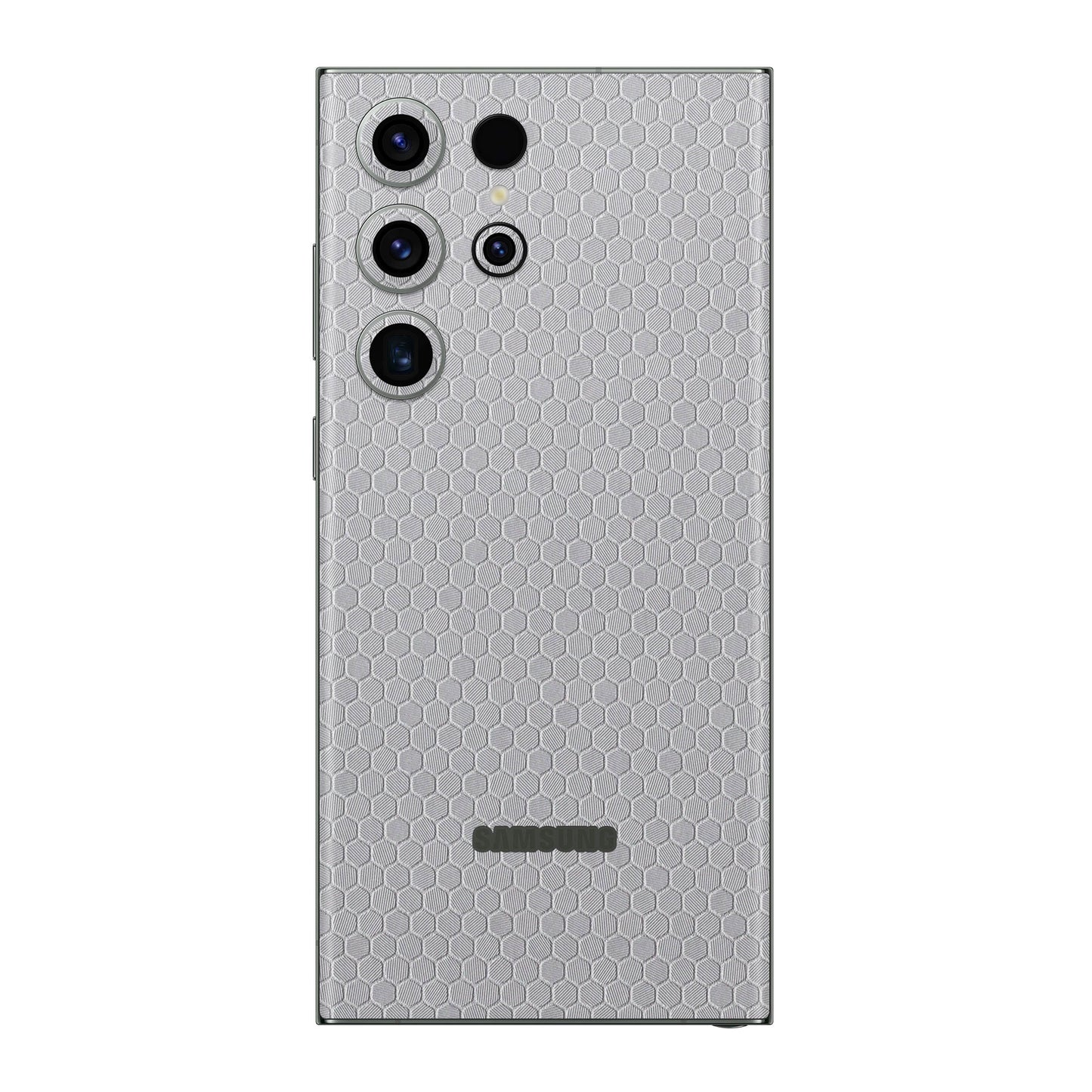 Skin Samsung Galaxy S23 Ultra, Honeycomb 3D Gray