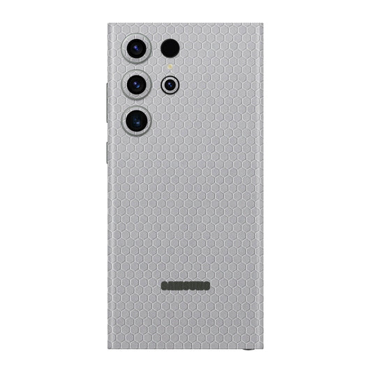 Skin Samsung Galaxy S23 Ultra, Honeycomb 3D Gray