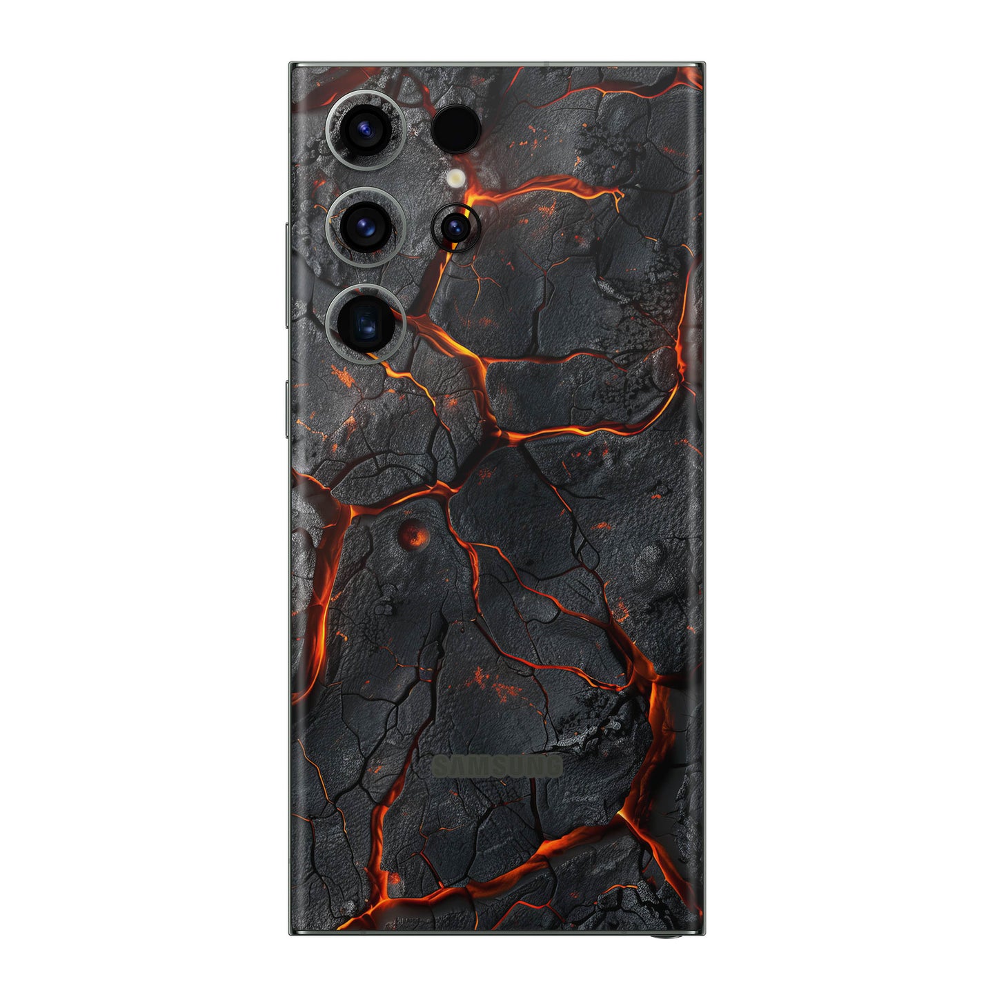 Folie de protectie Samsung Galaxy S23 Ultra, eSkins Signature, Skin Inferno Crust