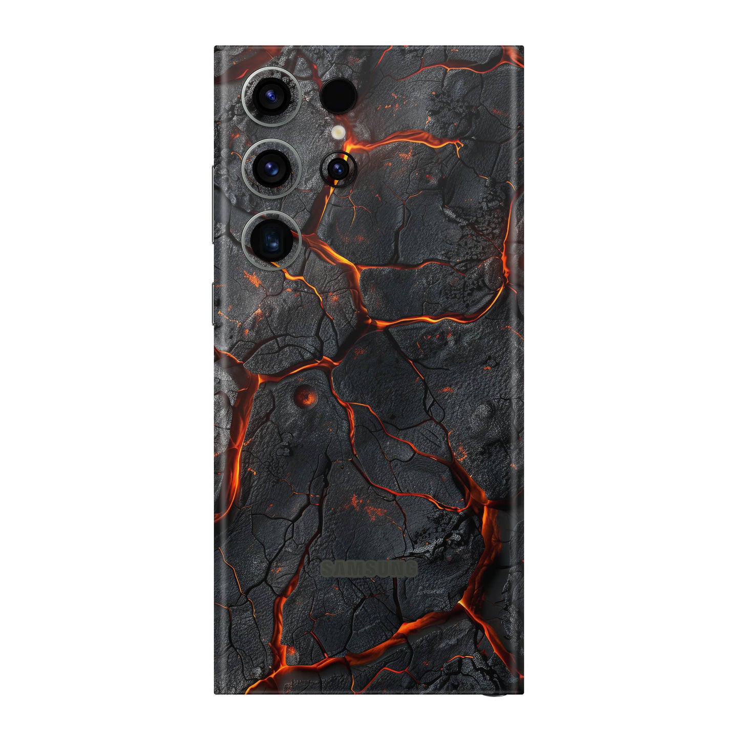 Folie de protectie Samsung Galaxy S23 Ultra, eSkins Signature, Skin Inferno Crust