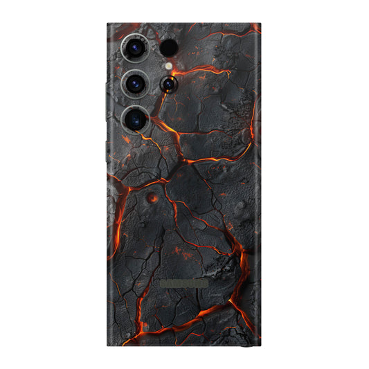 Folie de protectie Samsung Galaxy S23 Ultra, eSkins Signature, Skin Inferno Crust