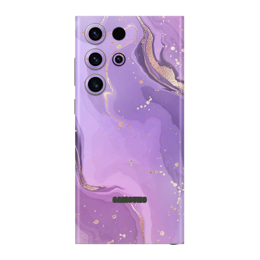 Folie de protectie Samsung Galaxy S23 Ultra, eSkins Signature, Skin Lavender Swirl