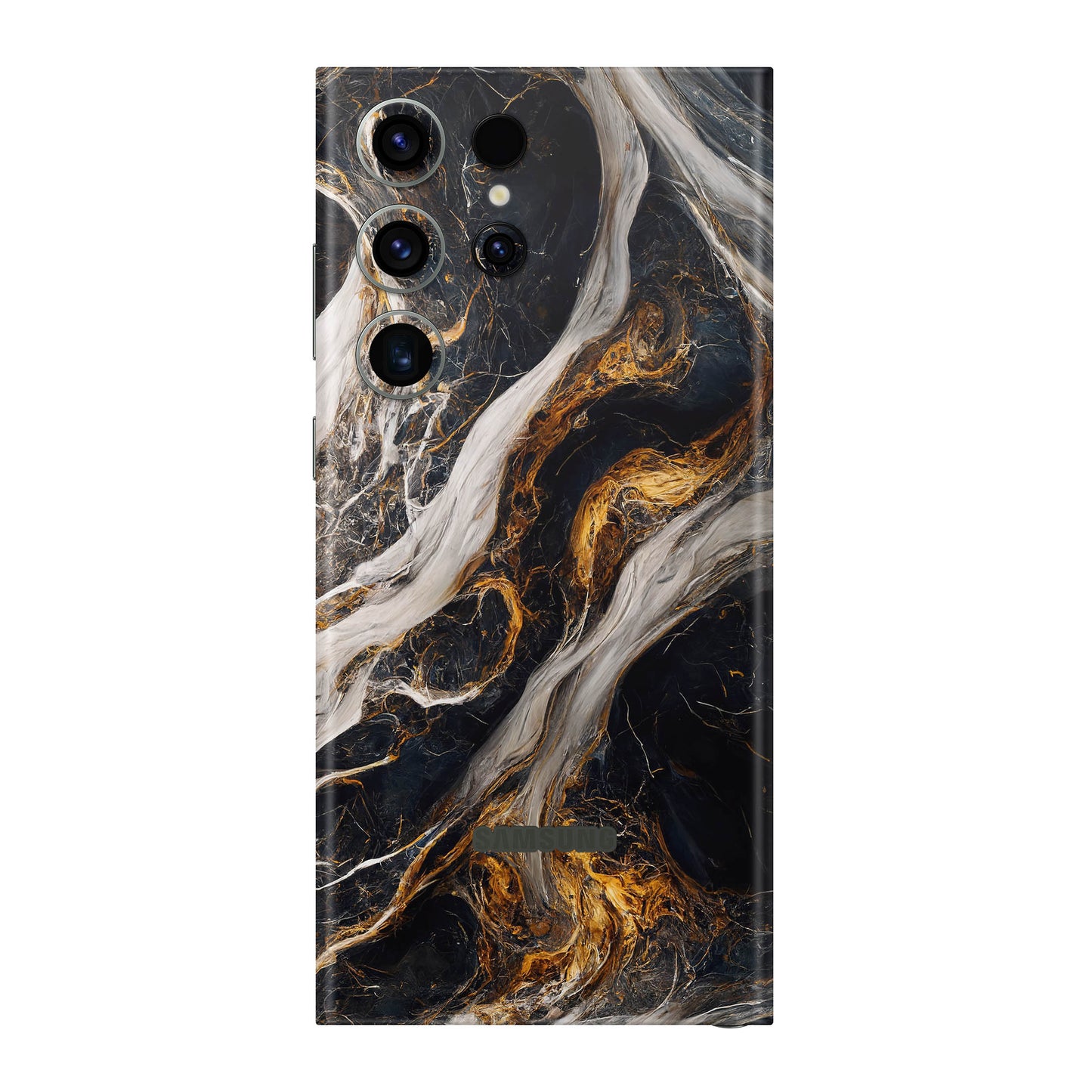 Folie de protectie Samsung Galaxy S23 Ultra, eSkins Signature, Skin Luxe Nebula