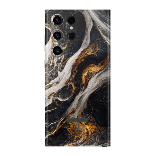 Folie de protectie Samsung Galaxy S23 Ultra, eSkins Signature, Skin Luxe Nebula