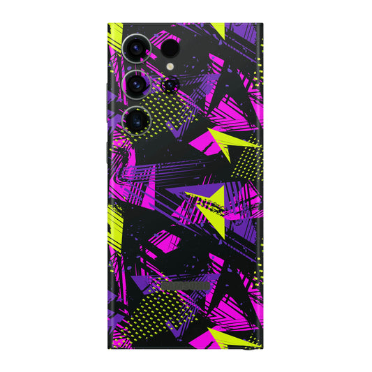 Folie de protectie Samsung Galaxy S23 Ultra, eSkins Signature, Skin Urban Graffiti
