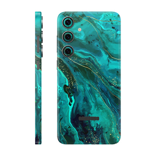 Folie de protectie Samsung Galaxy S24 FE, eSkins Signature, Skin Celestial Lagoon