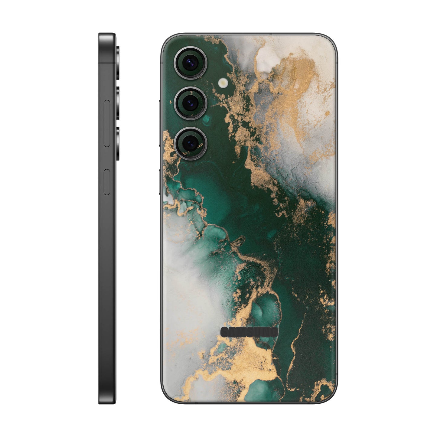 Folie de protectie Samsung Galaxy S24 FE, eSkins Signature, Forest Mist