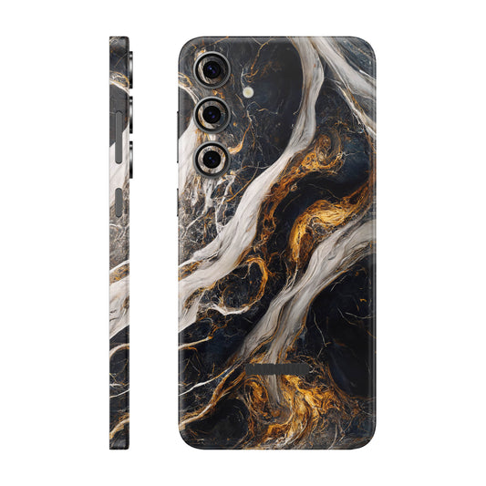 Folie de protectie Samsung Galaxy S24 FE, eSkins Signature, Skin Luxe Nebula