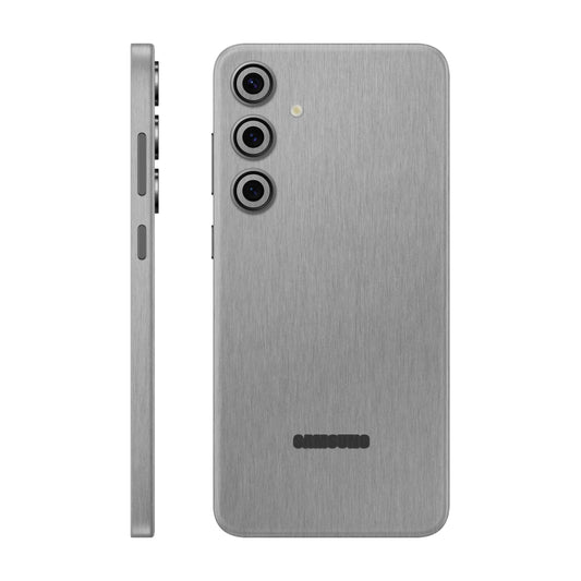 Folie de protectie Samsung Galaxy S24 FE, eSkins Elegans, Skin Metalic Grafit