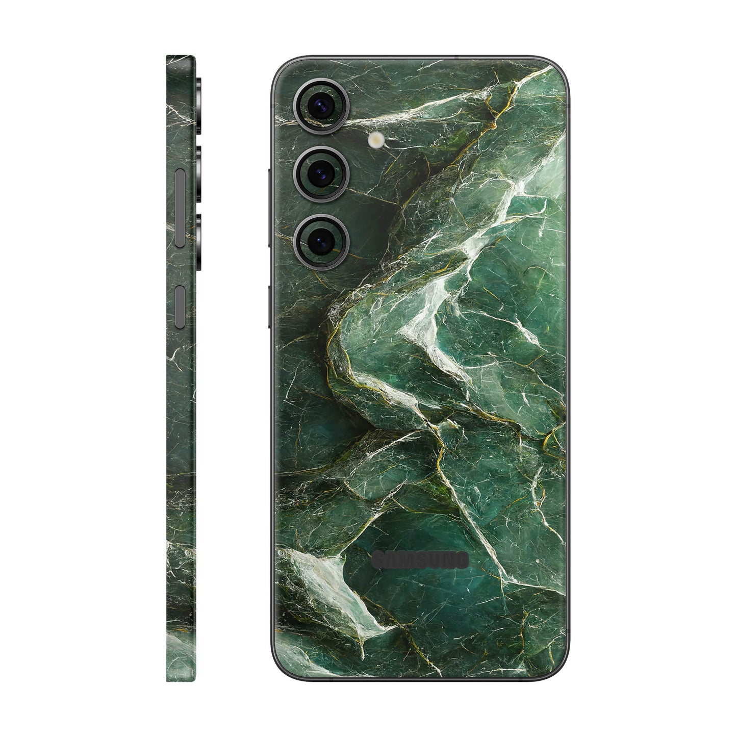 Folie de protectie Samsung Galaxy S24 FE, eSkins Signature, Mystic Emerald