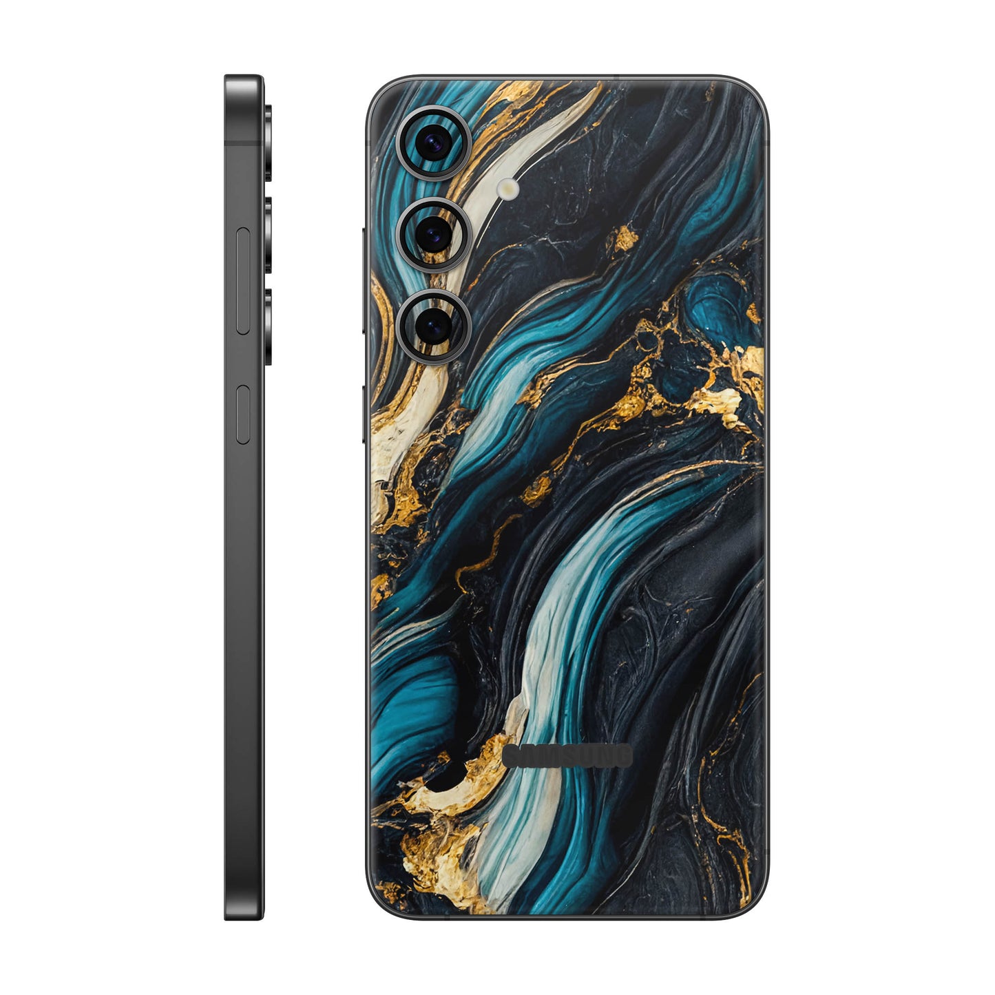 Folie de protectie Samsung Galaxy S24 FE, eSkins Signature, Mystic Ocean