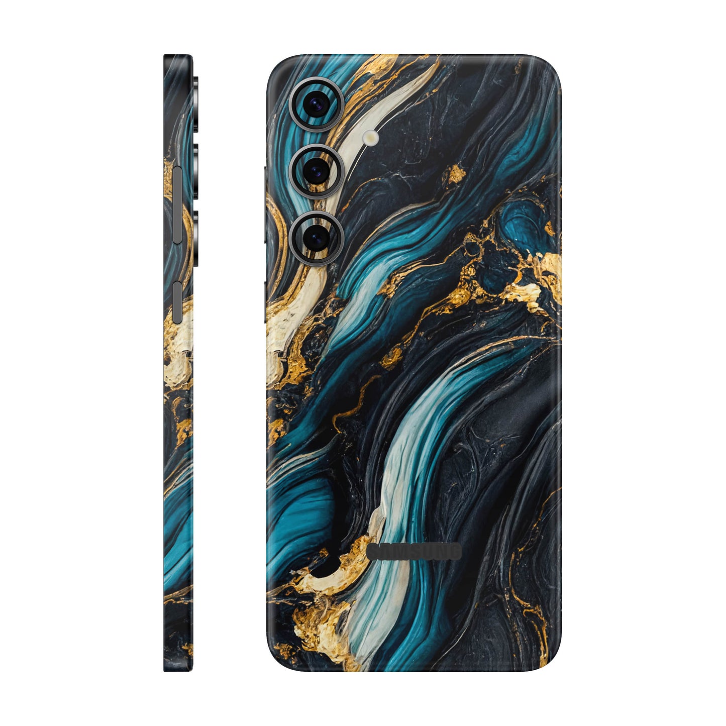 Folie de protectie Samsung Galaxy S24 FE, eSkins Signature, Mystic Ocean
