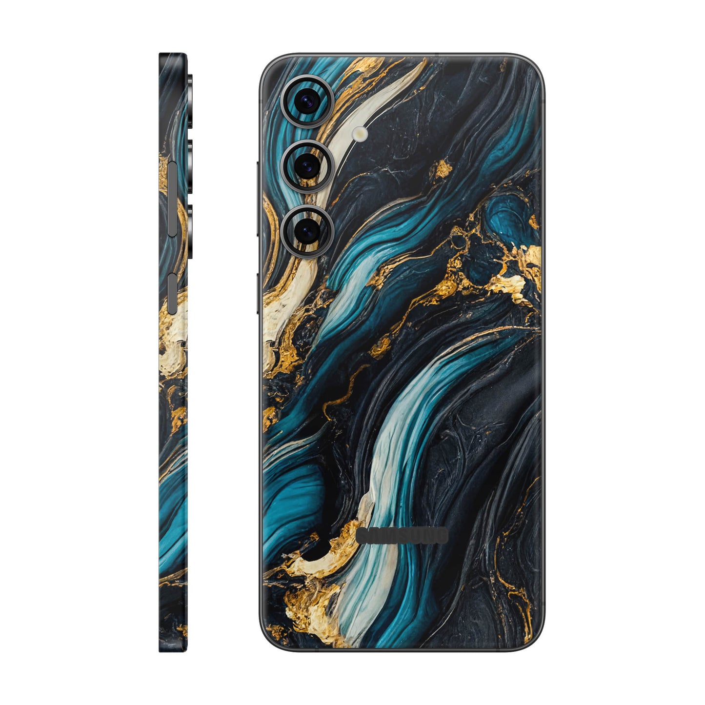 Folie de protectie Samsung Galaxy S24 FE, eSkins Signature, Mystic Ocean