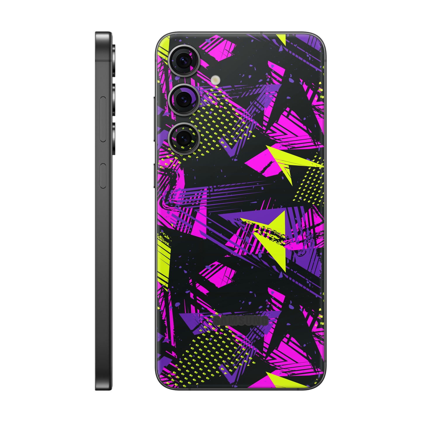 Folie de protectie Samsung Galaxy S24 FE, eSkins Signature, Skin Urban Graffiti