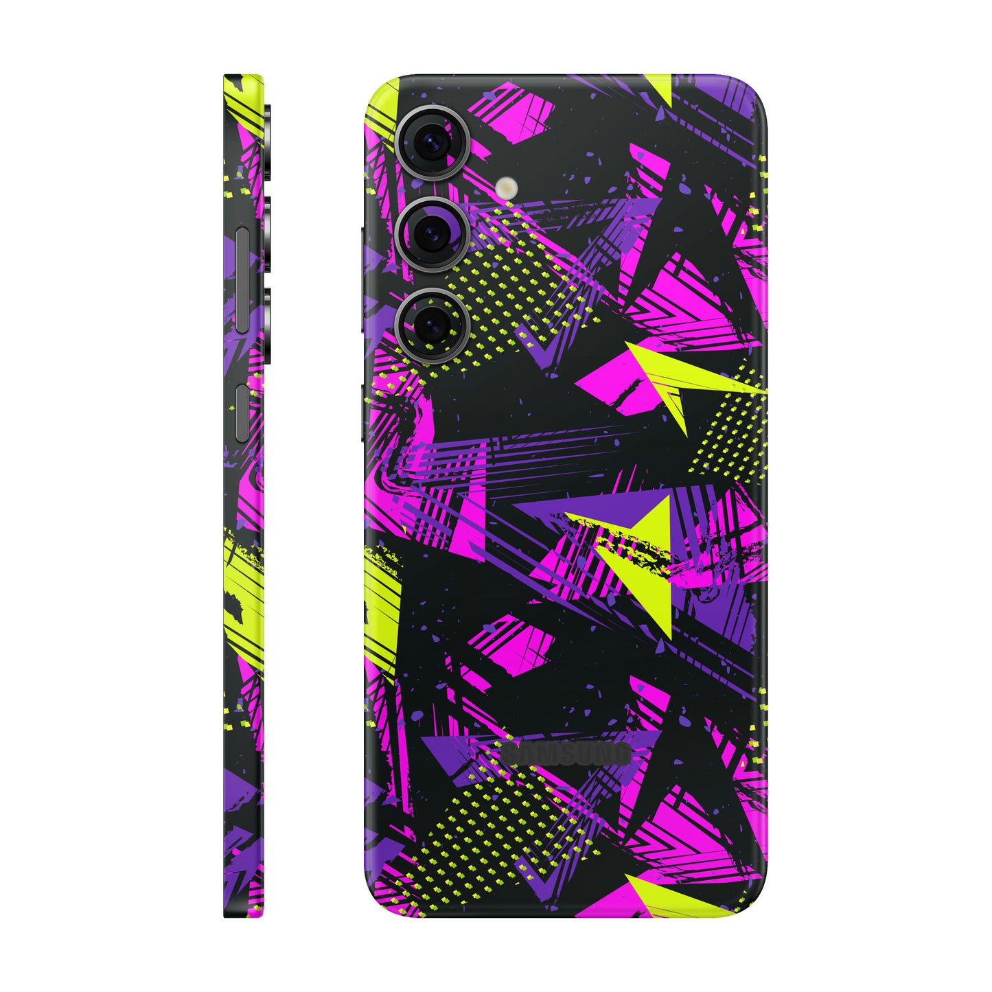 Folie de protectie Samsung Galaxy S24 FE, eSkins Signature, Skin Urban Graffiti