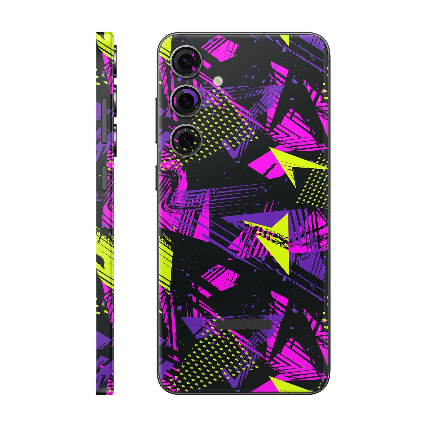 Folie de protectie Samsung Galaxy S24 FE, eSkins Signature, Skin Urban Graffiti