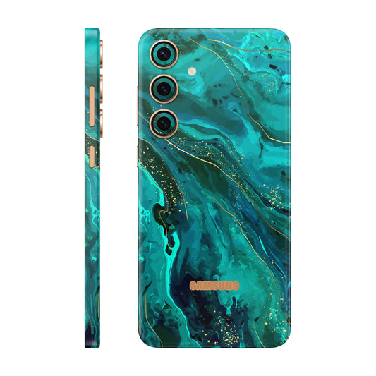 Folie de protectie Samsung Galaxy S24 Plus, eSkins Signature, Skin Celestial Lagoon